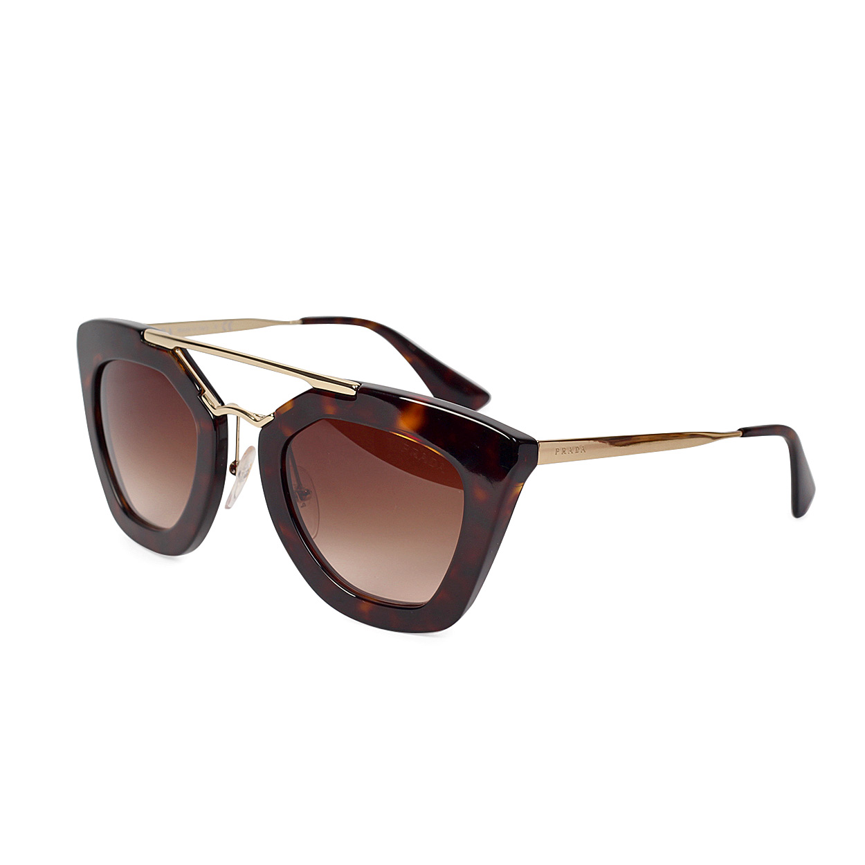 PRADA Cinema Sunglasses Tortoise SPR09Q | Luxity
