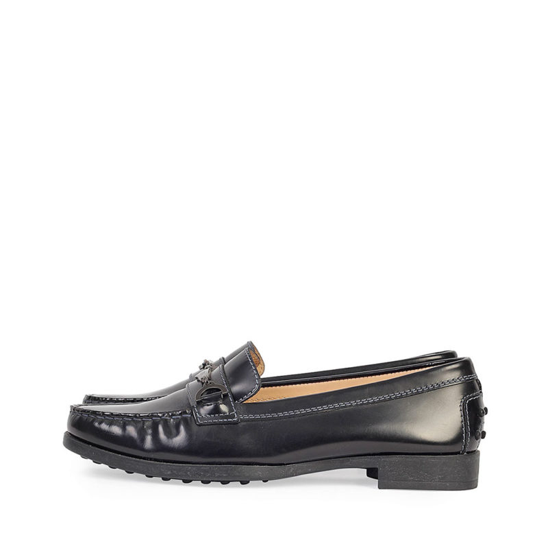 TODS Leather Loafers Black - S: 37 (4) - NEW | Luxity