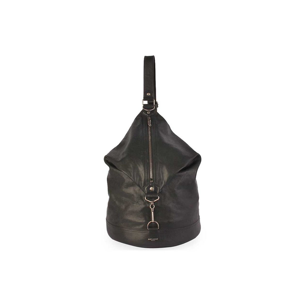 YVES SAINT LAURENT Leather Backpack Black | Luxity