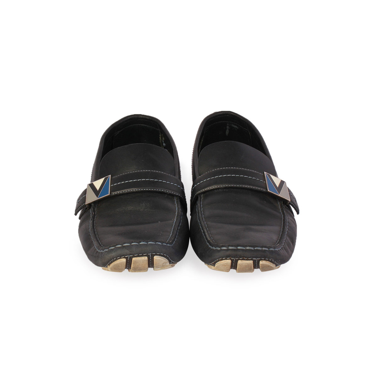 LOUIS VUITTON Americas Cup Driving Loafers - S: 44.5 (10) | Luxity