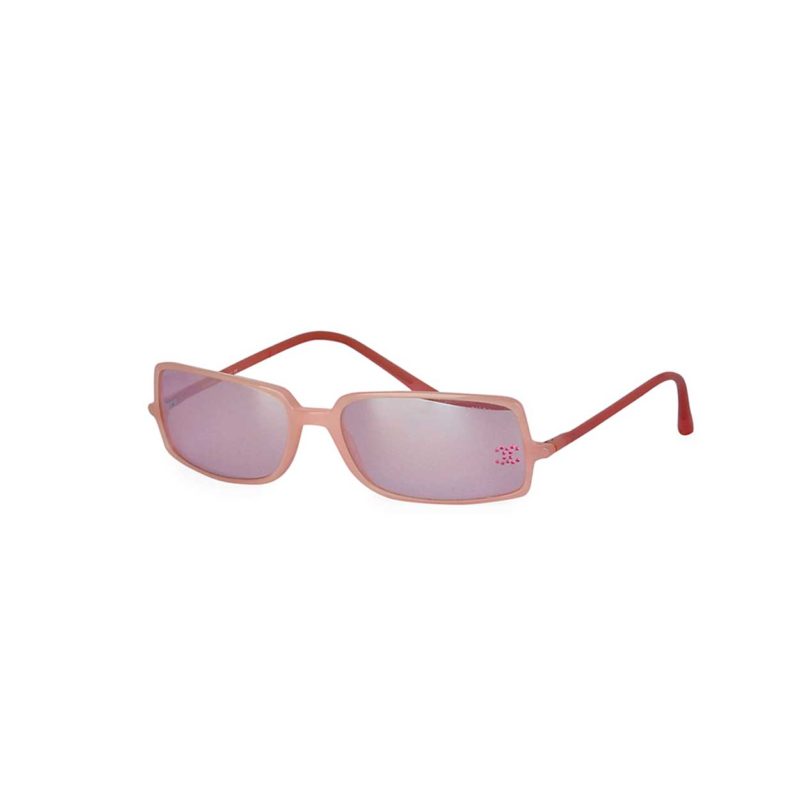 Chanel Rhinstone Cc Logo Mirrored, Light Pink Mirrored Sunglasses