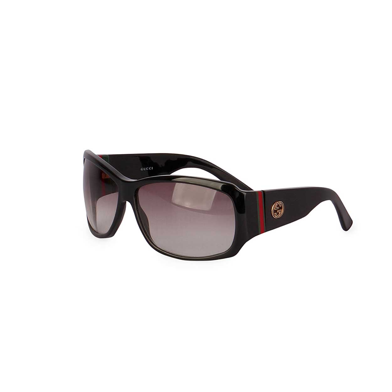 GUCCI GG Logo Web Sunglasses Black GG 2592/S | Luxity