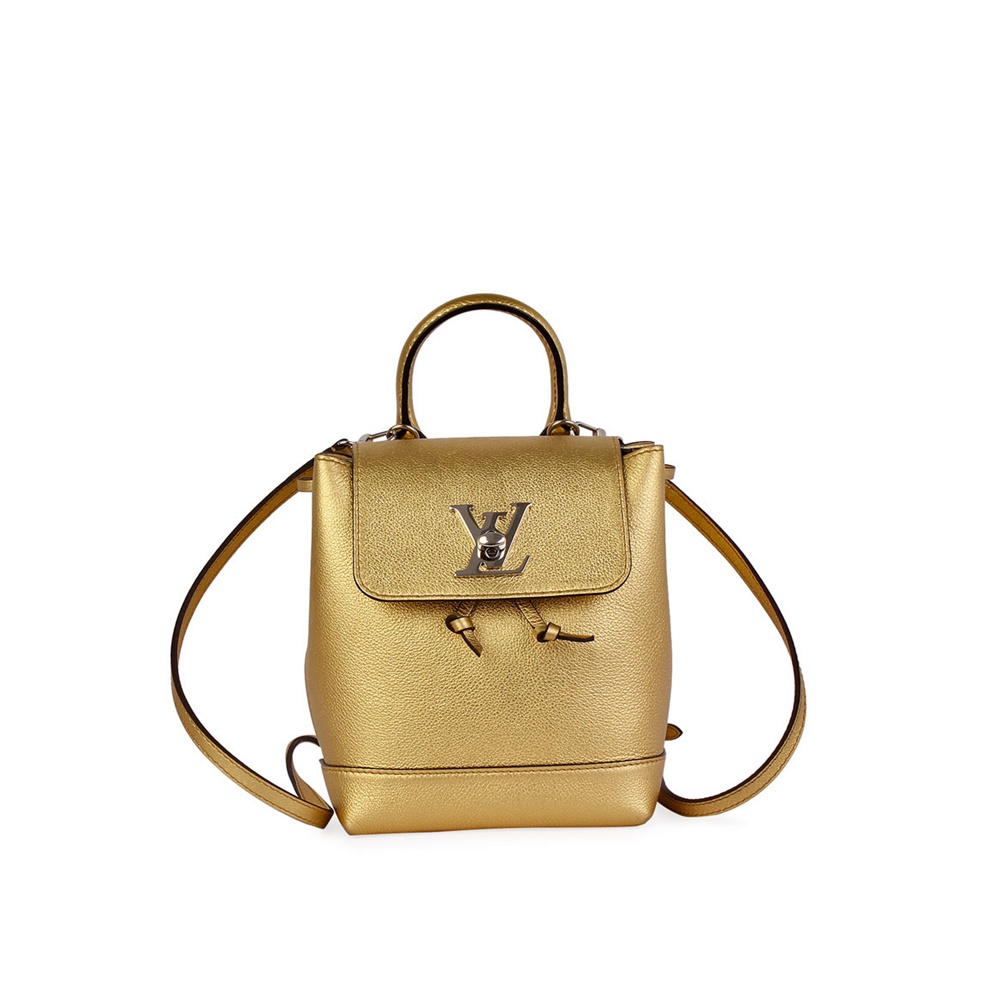 lv backpack gold