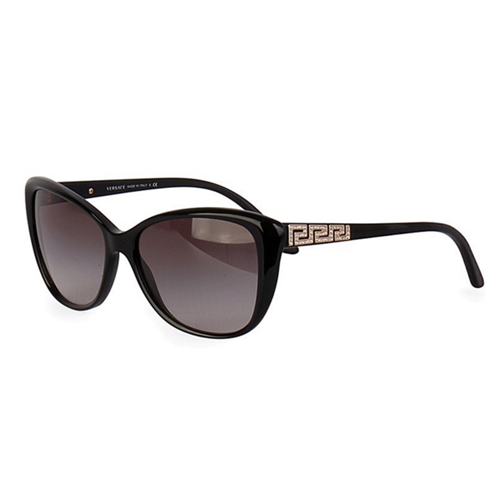 VERSACE Cat Eye Sunglasses 4264 - B Black | Luxity