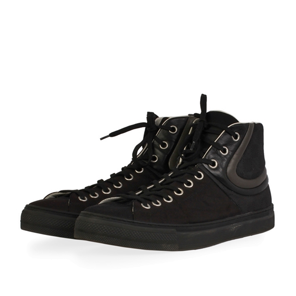 LOUIS VUITTON Damier Graphite Sprinter Sneaker Boots Black - S: 44.5 (10) | Luxity