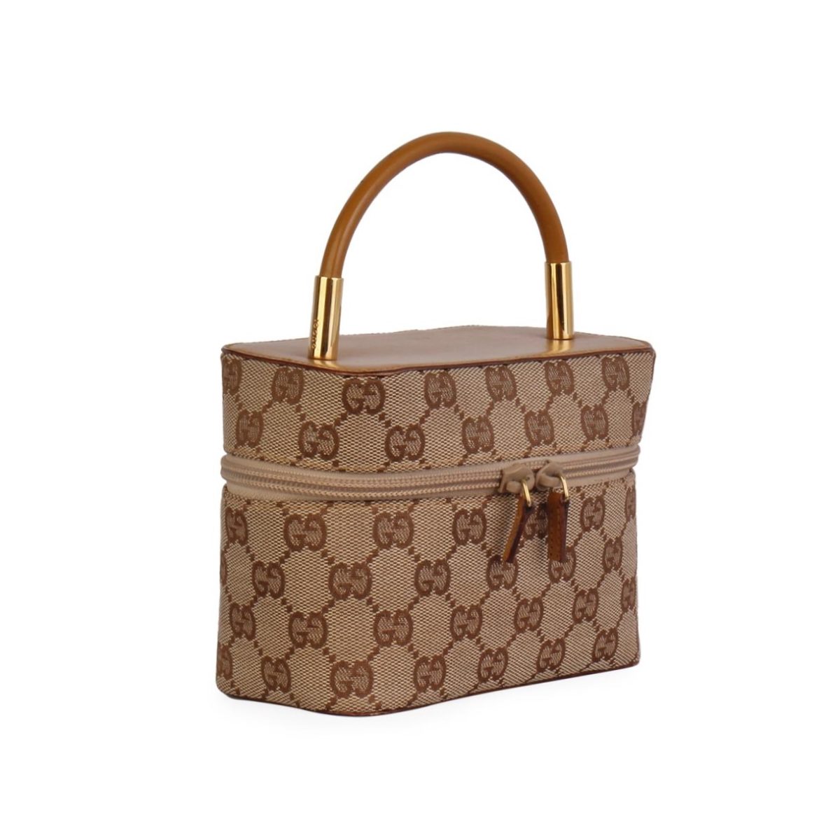 GUCCI GG Mini Cosmetic Bag Beige | Luxity