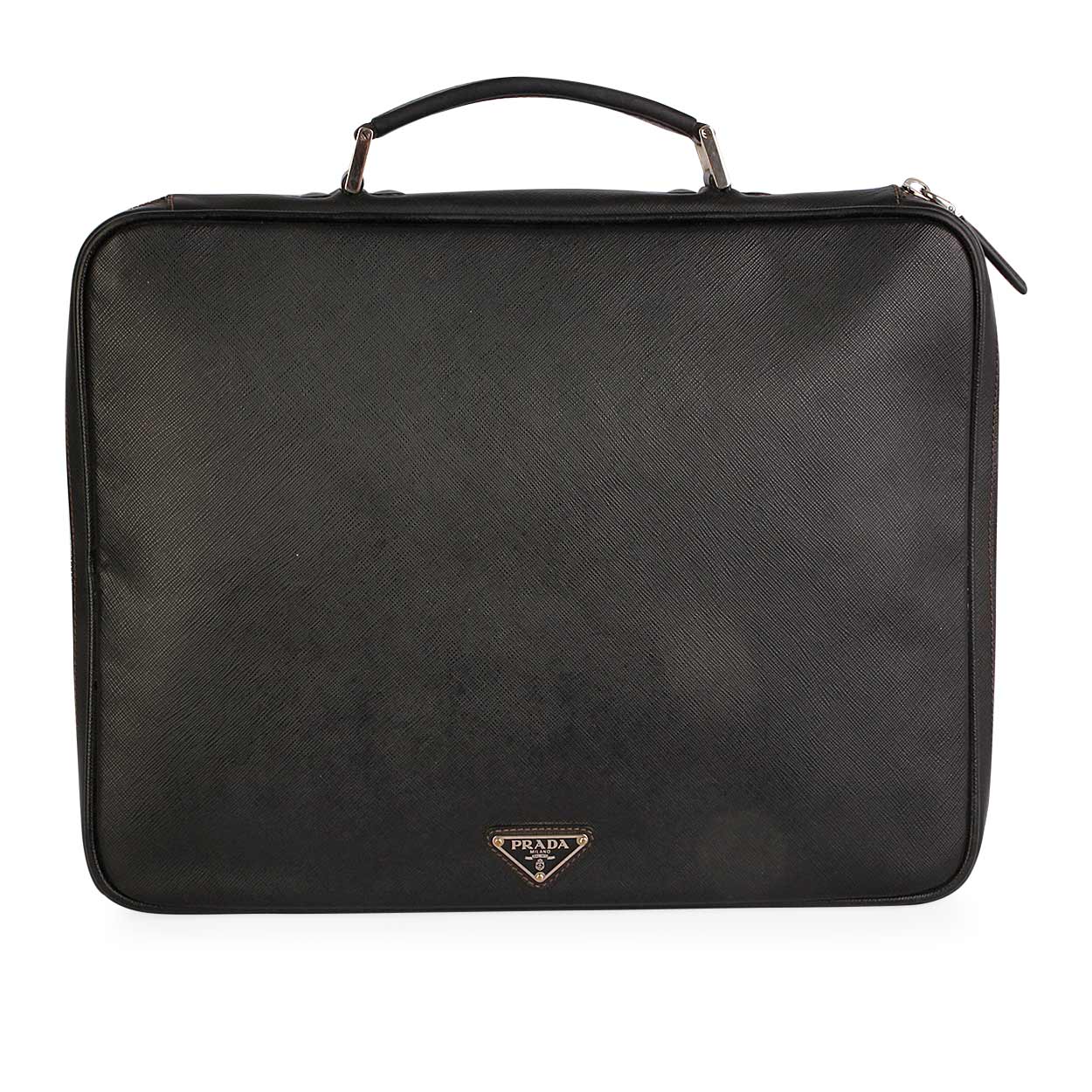 PRADA Saffiano Laptop Case Black, Luxity