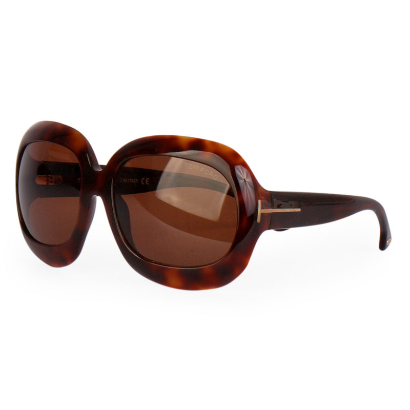 TOM FORD Bianca Sunglasses TF83 Brown | Luxity