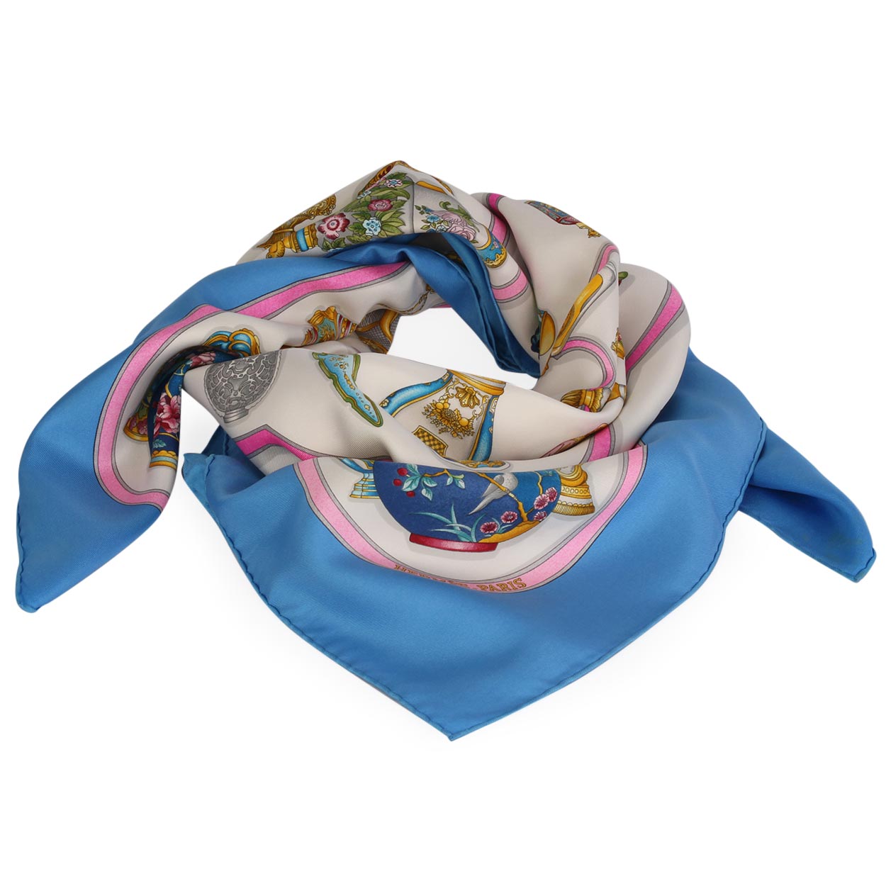 HERMES Pourvu Qu'On Ait L'Iivresse Silk Scarf Multicolor | Luxity