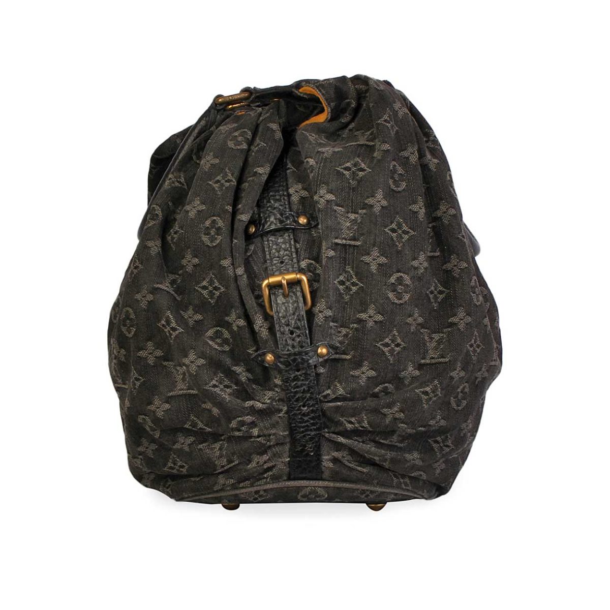 LOUIS VUITTON Denim Monogram XL Bag Black | Luxity