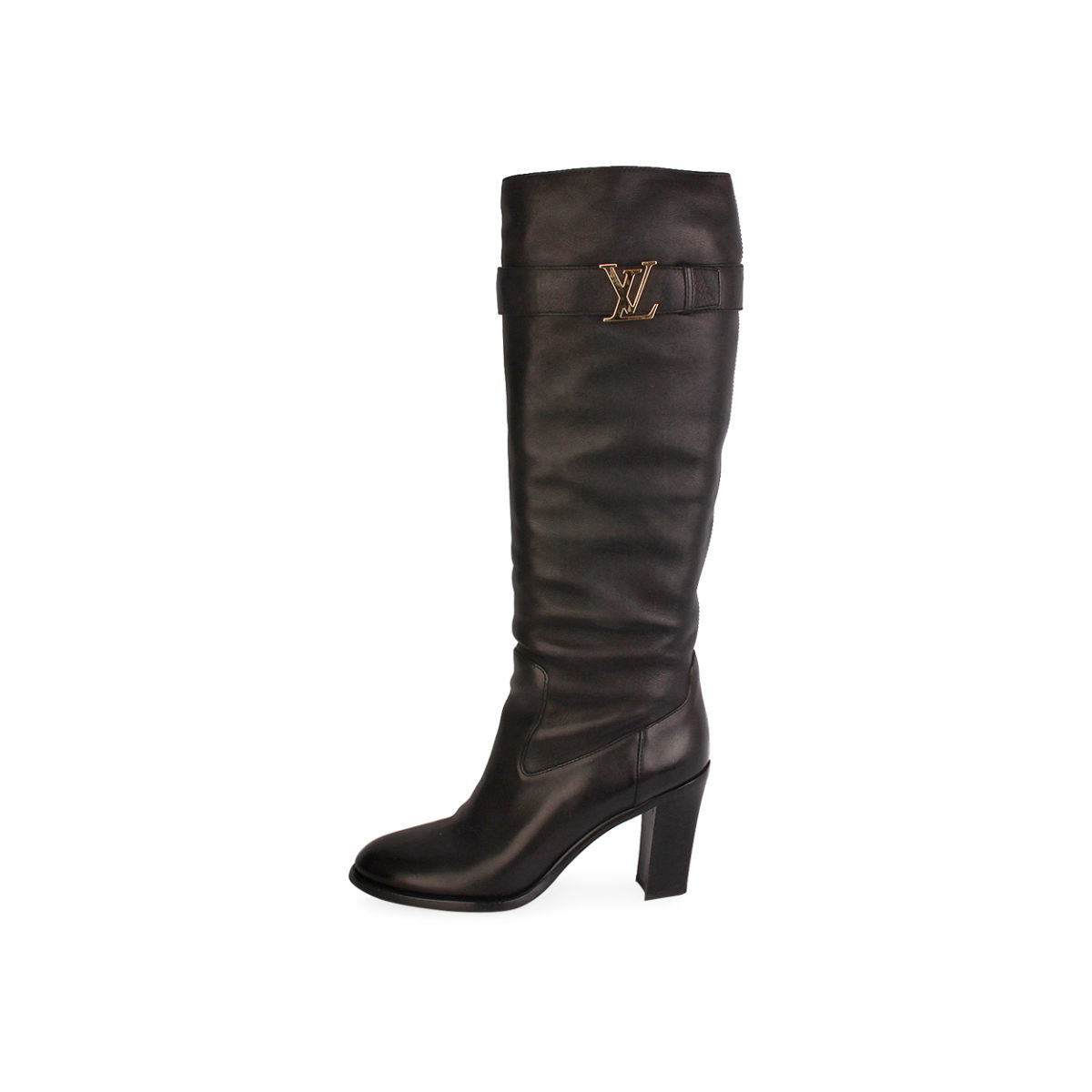 LOUIS VUITTON Legacy Leather Boots Black - S: 41 (7.5) | Luxity