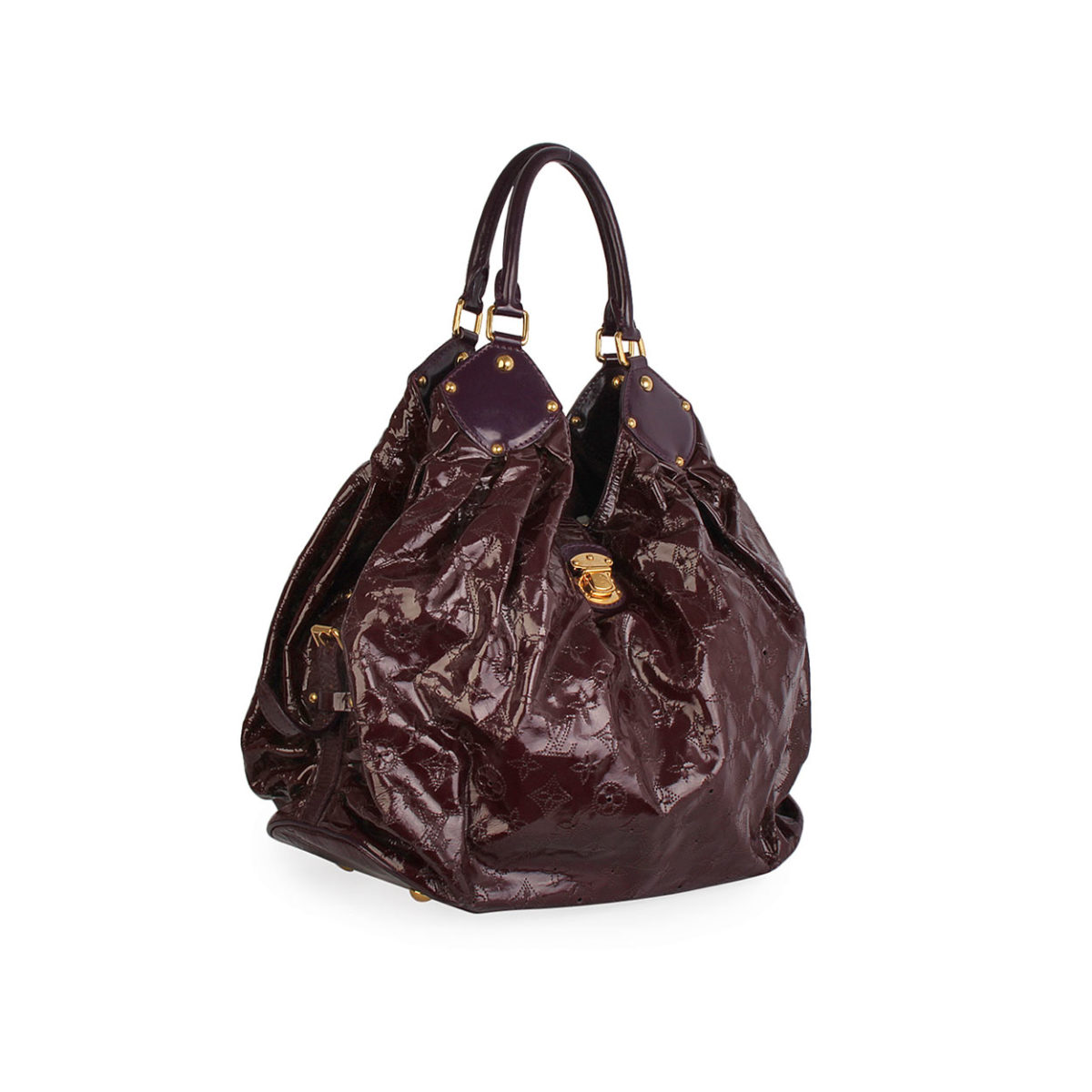 LOUIS VUITTON Patent Leather Mahina Surya XL Violette - Limited Edition | Luxity