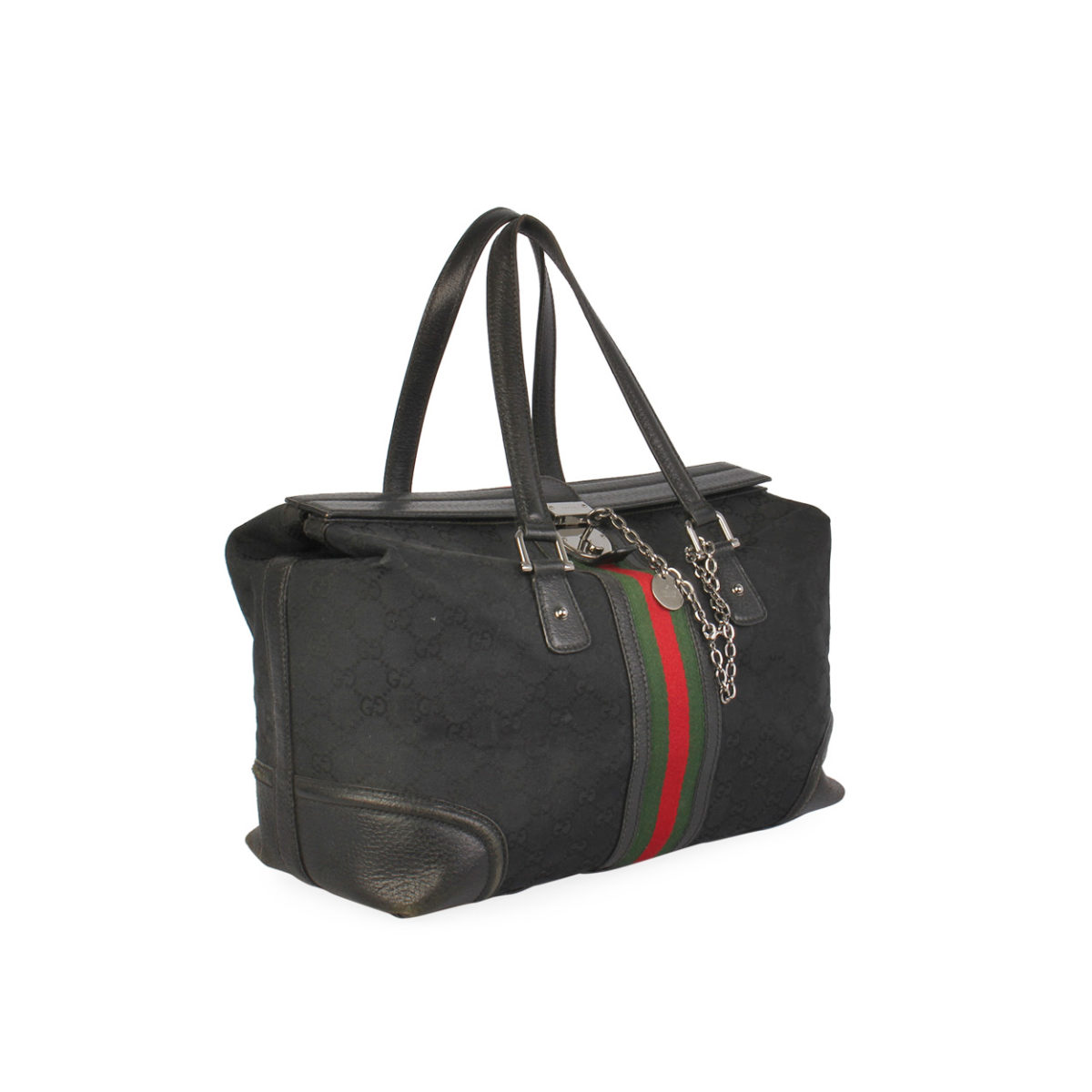 GUCCI GG Vintage Doctor Bag Black | Luxity