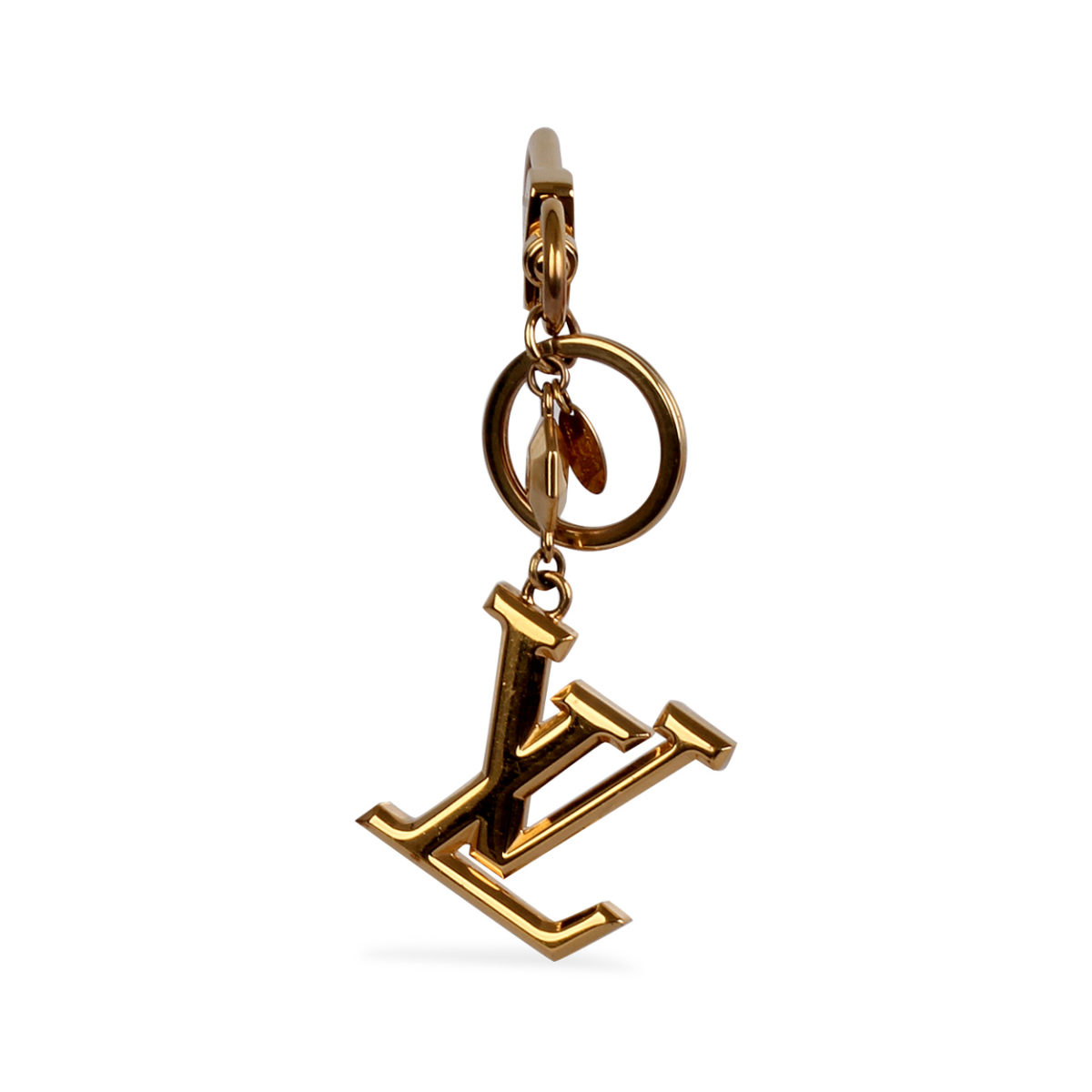 LOUIS VUITTON LV Facettes Bag Charm & Key Chain Gold | Luxity