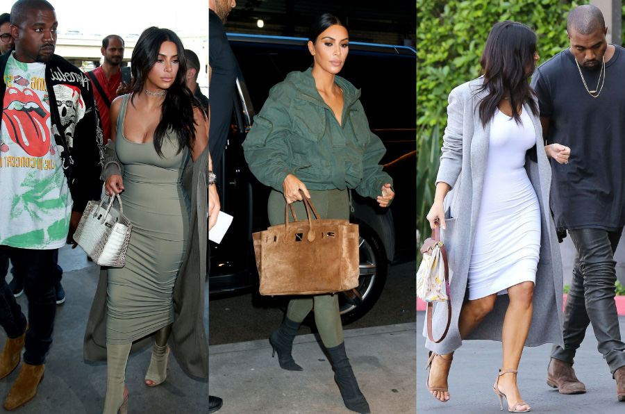 Kim Kardashian Using Hermes
