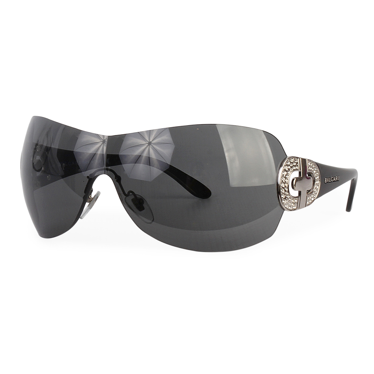 BVLGARI Sunglasses 6007-B Black | Luxity