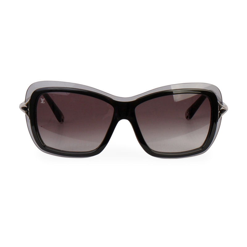 Louis Vuitton Silver/Black Z0493W Poppy Frame Sunglasses Louis Vuitton