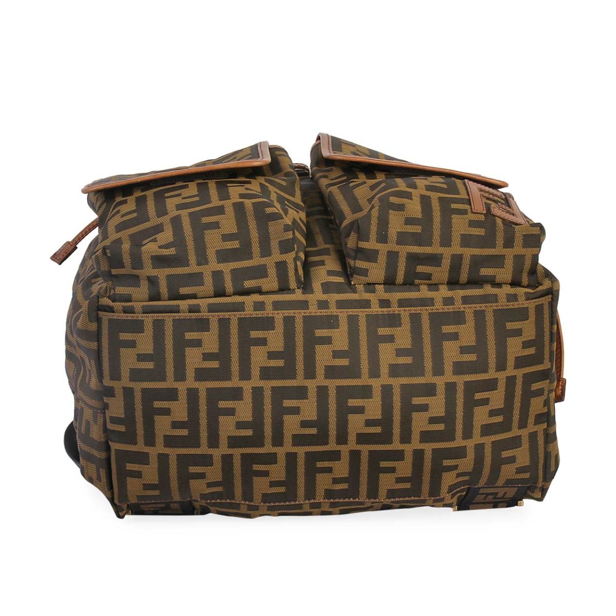 FENDI Zucca Backpack Brown | Luxity