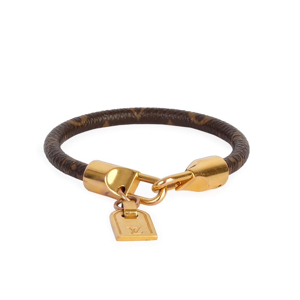 LOUIS VUITTON Monogram Luck It Bracelet | Luxity