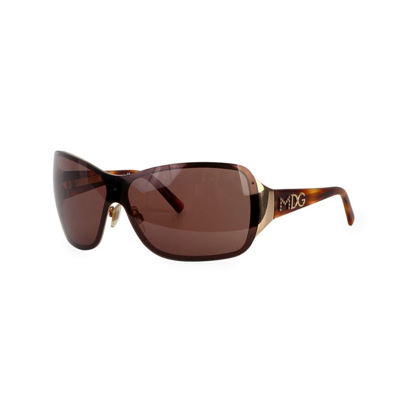 DOLCE & GABBANA MDG Madonna Sunglasses DG2089 Brown | Luxity