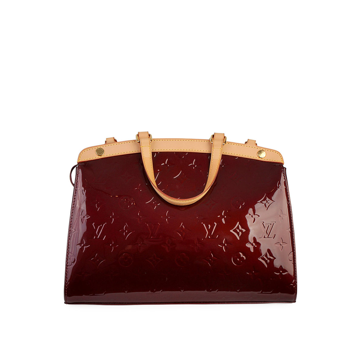 At Auction: Louis Vuitton, Louis Vuitton Amarante Monogram Vernis Melrose  Avenue Bag