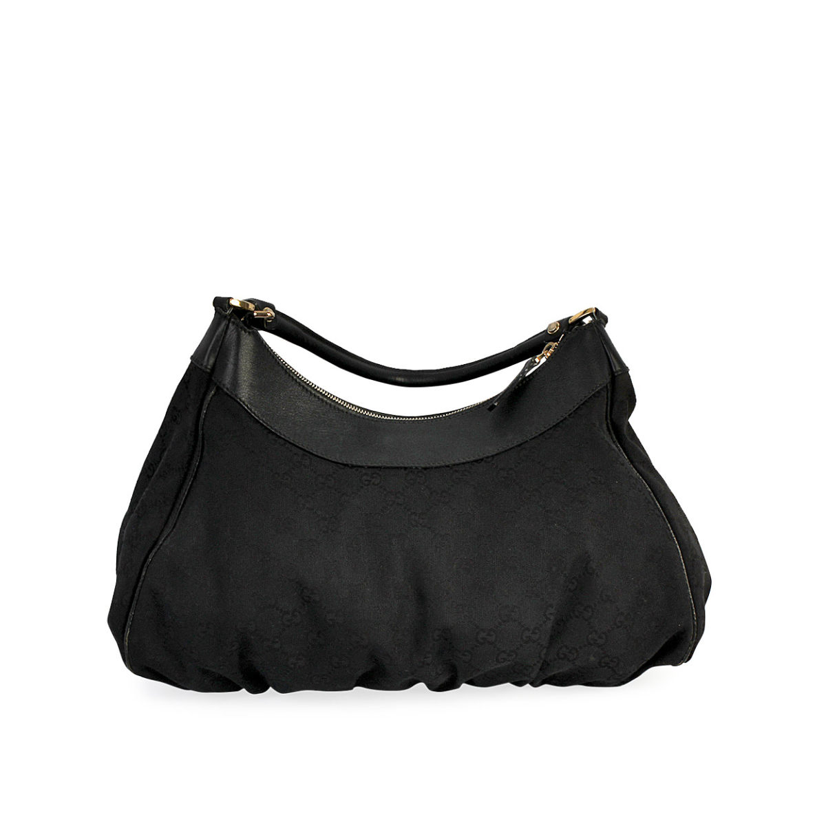 GUCCI GG D Ring Large Hobo Black | Luxity