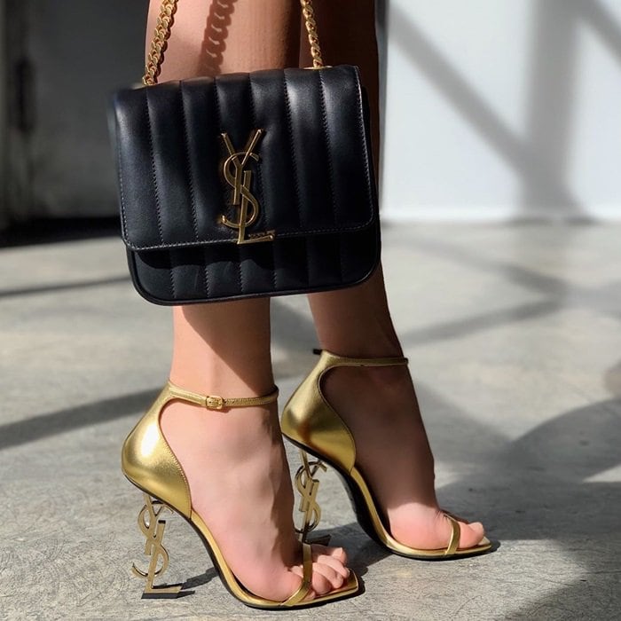 ysl shoes with ysl heel
