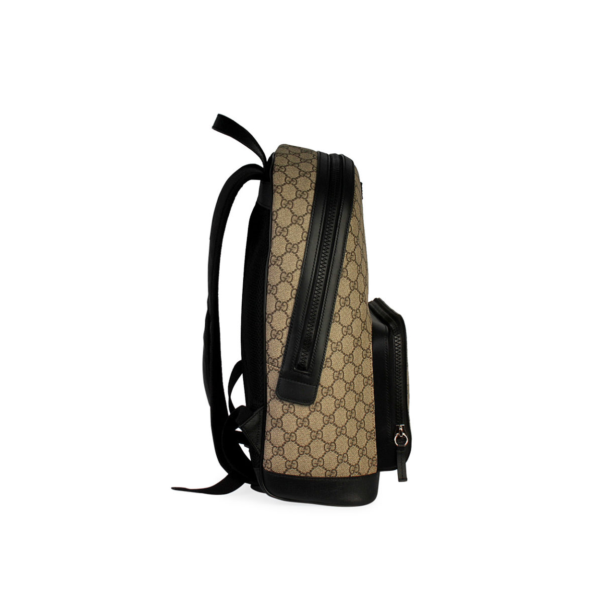 gucci supreme backpack black