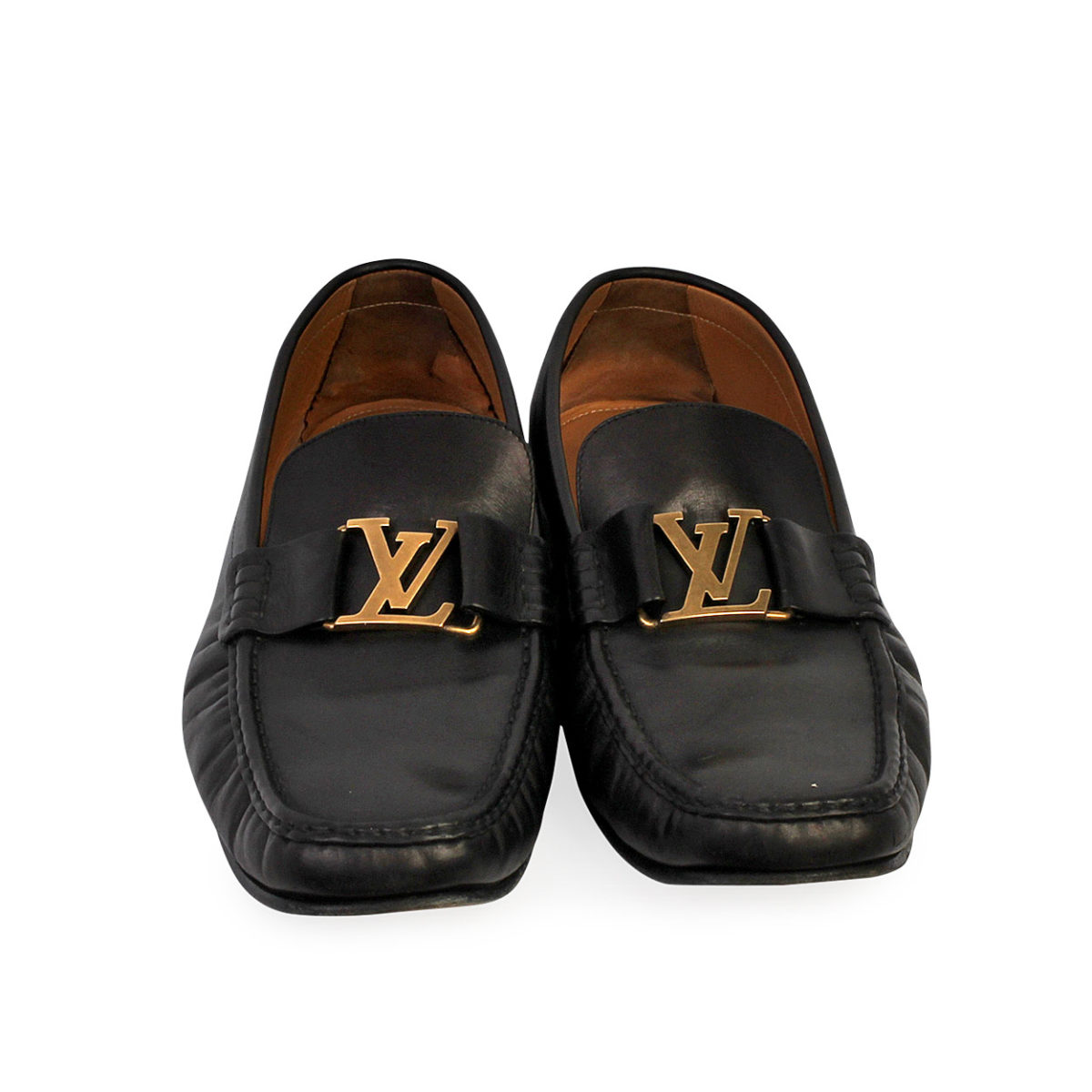 Louis Vuitton Monte Carlo Moccasin BLACK. Size 11.0