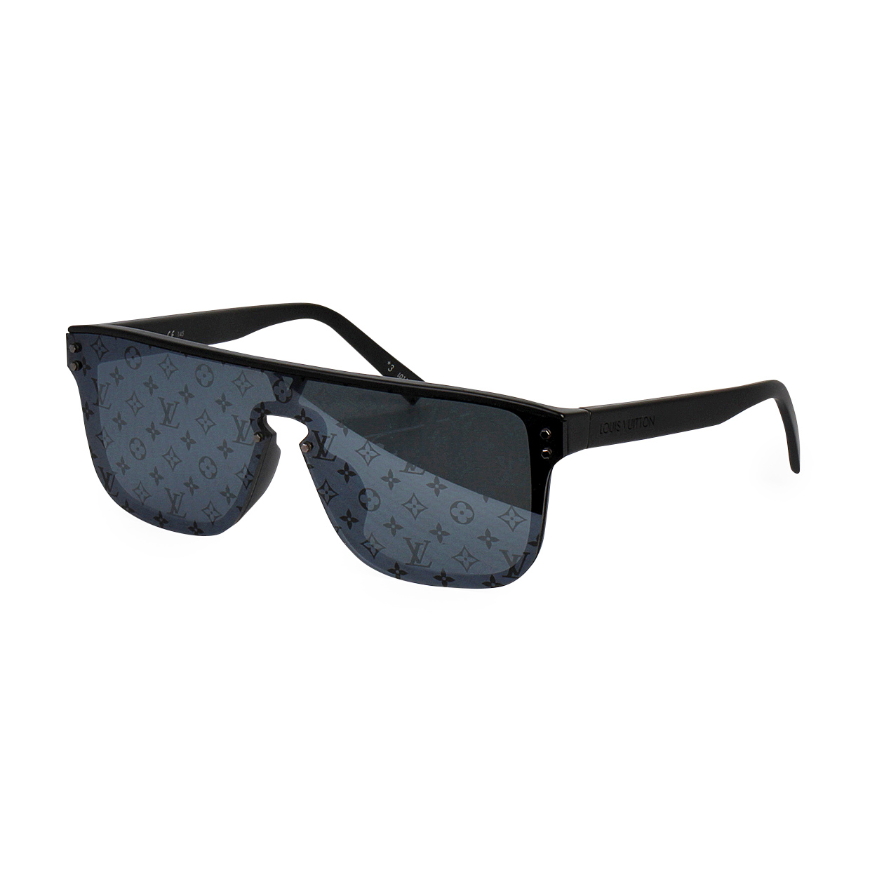 LOUIS VUITTON Waimea Sunglasses Z1082E Black | Luxity