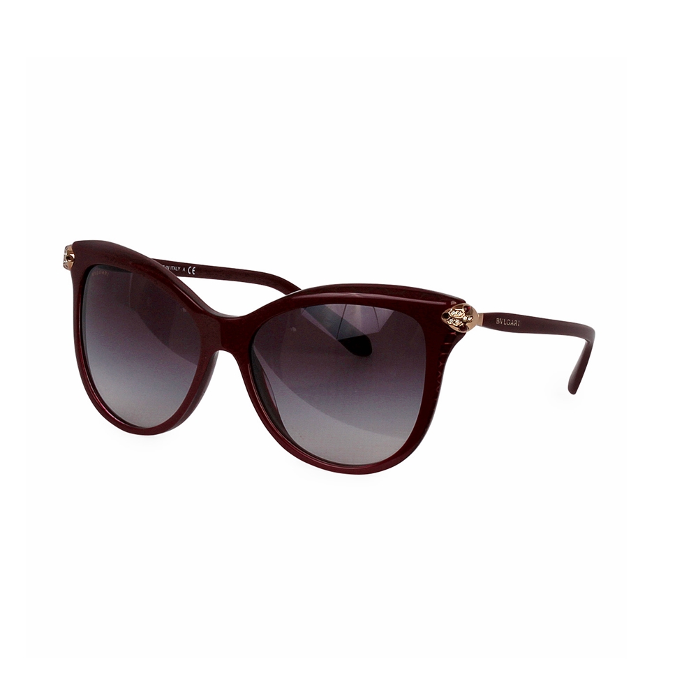 BVLGARI Serpenti Sunglasses 8188B Burgundy | Luxity