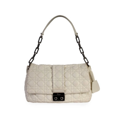 CHRISTIAN DIOR Shoulder bag in purple quilted fabric  Drouotcom