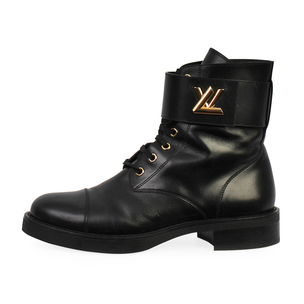 LOUIS VUITTON Wonderland Ranger Boots Black - S: 39 (6) | Luxity