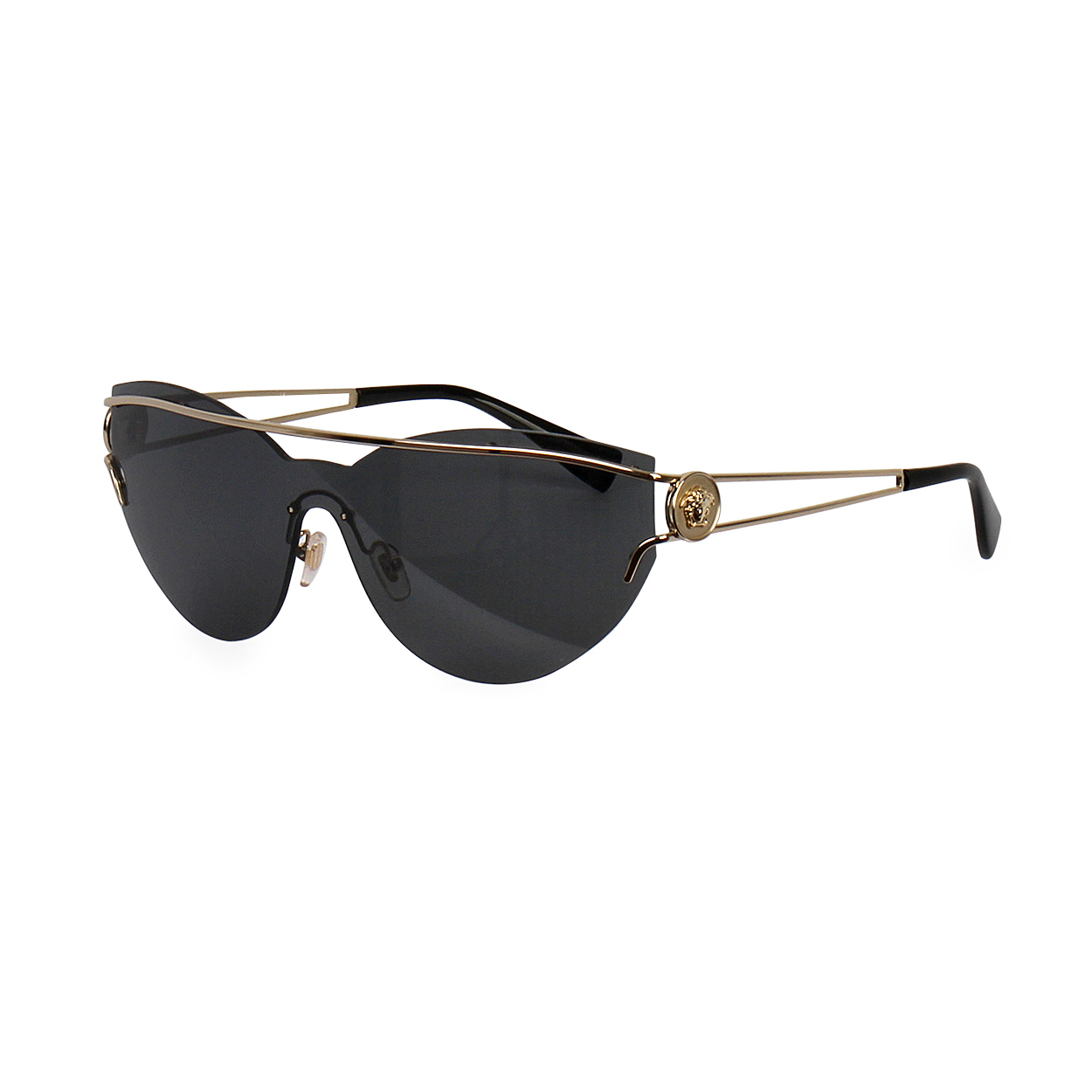 Versace Cat Eye Sunglasses Mod 2186 Black Luxity 