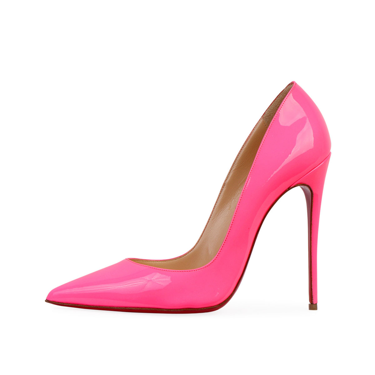 CHRISTIAN LOUBOUTIN Patent Leather So Kate Pumps Pink - S: 39 (6) | Luxity