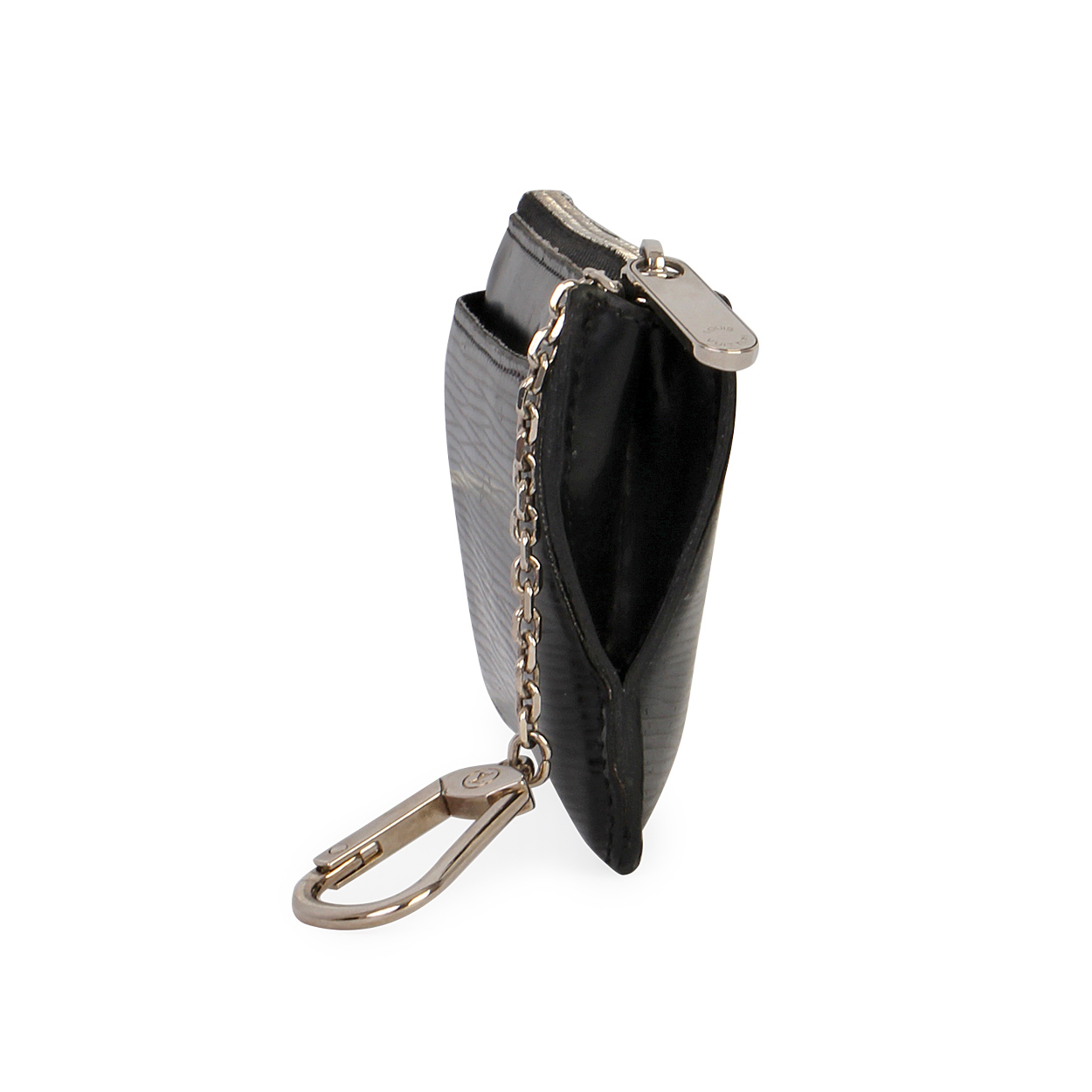 LOUIS VUITTON Epi Key Chain Coin Purse Noir | Luxity