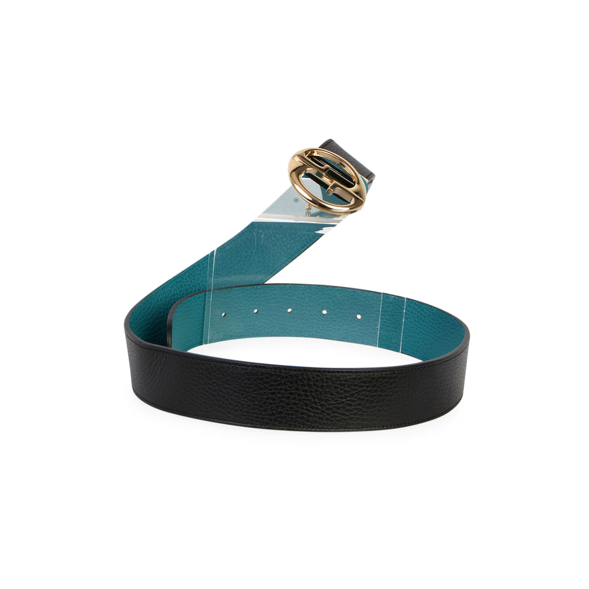 GUCCI Leather G Buckle Belt Black - S: 90 (36) | Luxity