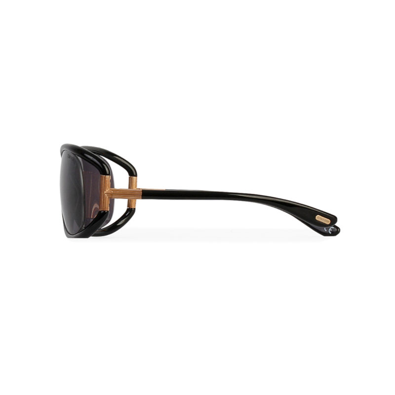 TOM FORD Genevieve Sunglasses TF77 Black | Luxity