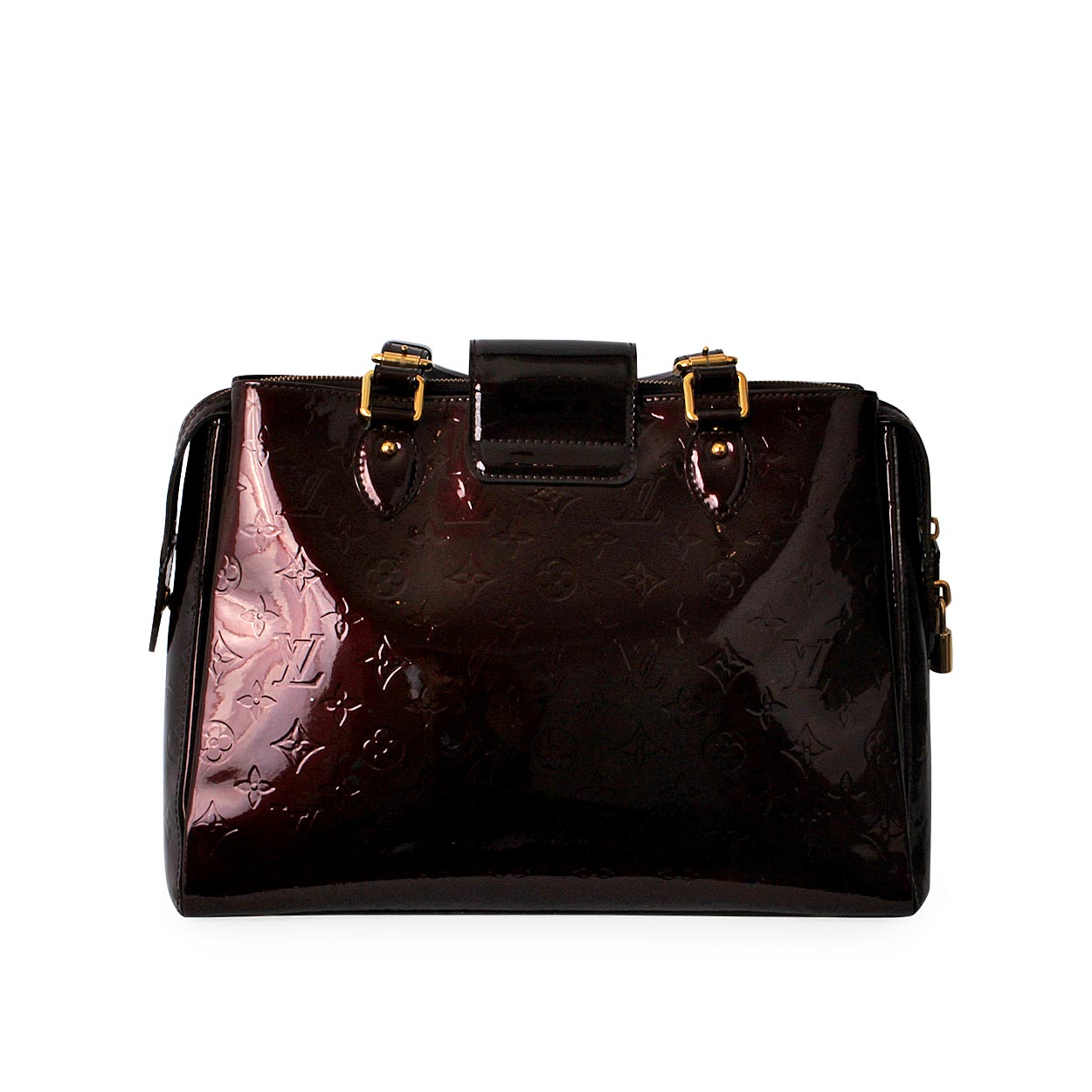 LOUIS VUITTON Women's Melrose Patent leather in Violet