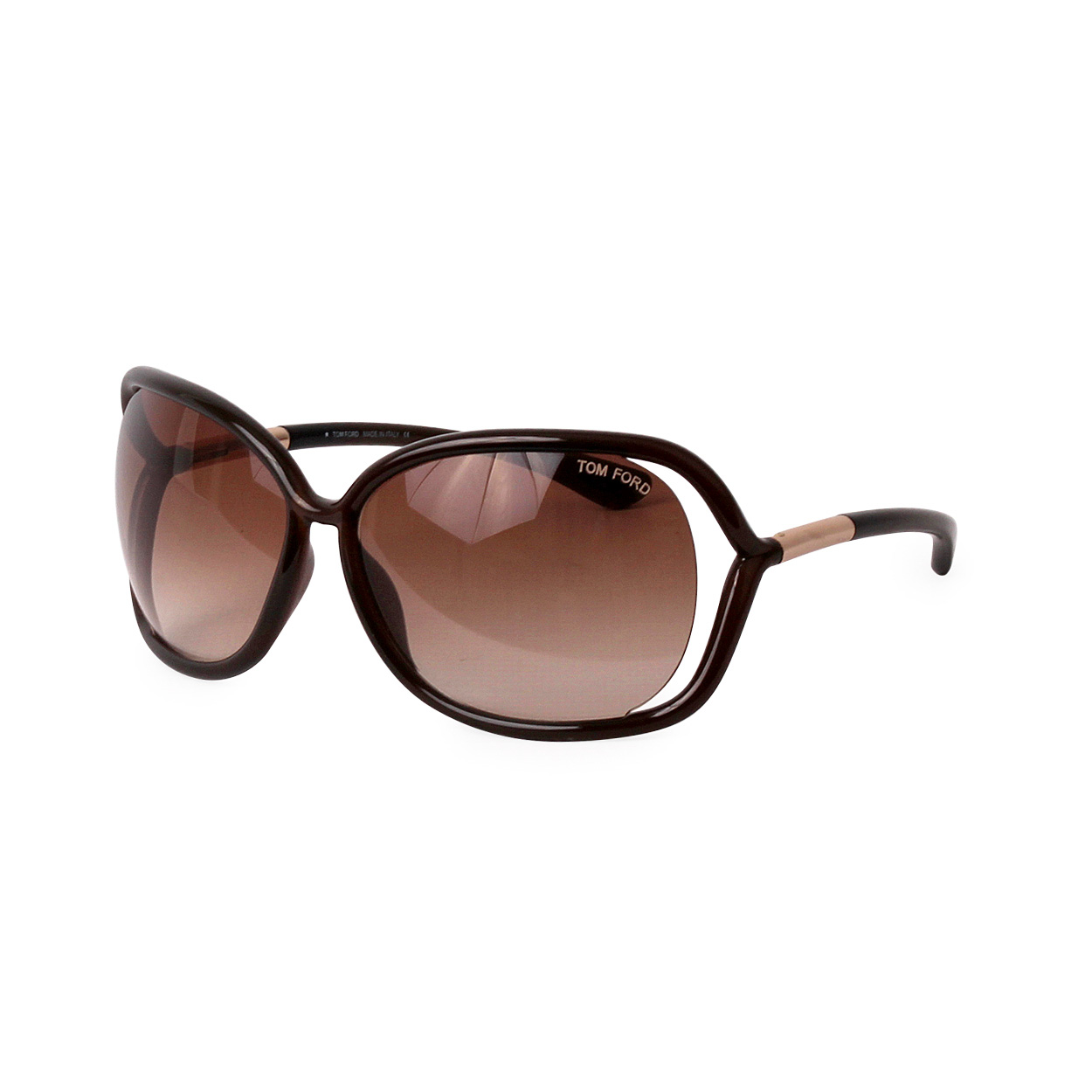 TOM FORD Raquel Sunglasses TF76 Brown | Luxity