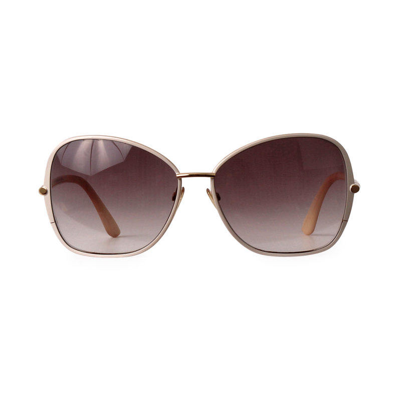 TOM FORD Solange Sunglasses TF 319 Ivory | Luxity