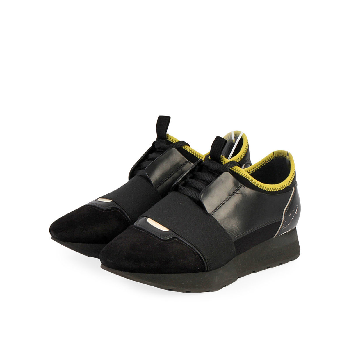 BALENCIAGA Race Runner Sneakers Black - S: 36 (3.5) | Luxity