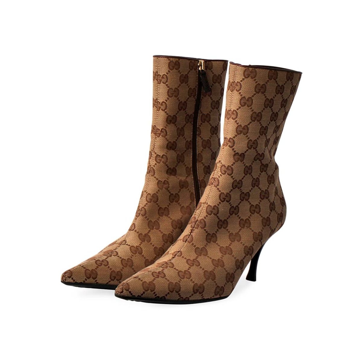 brown gucci boots