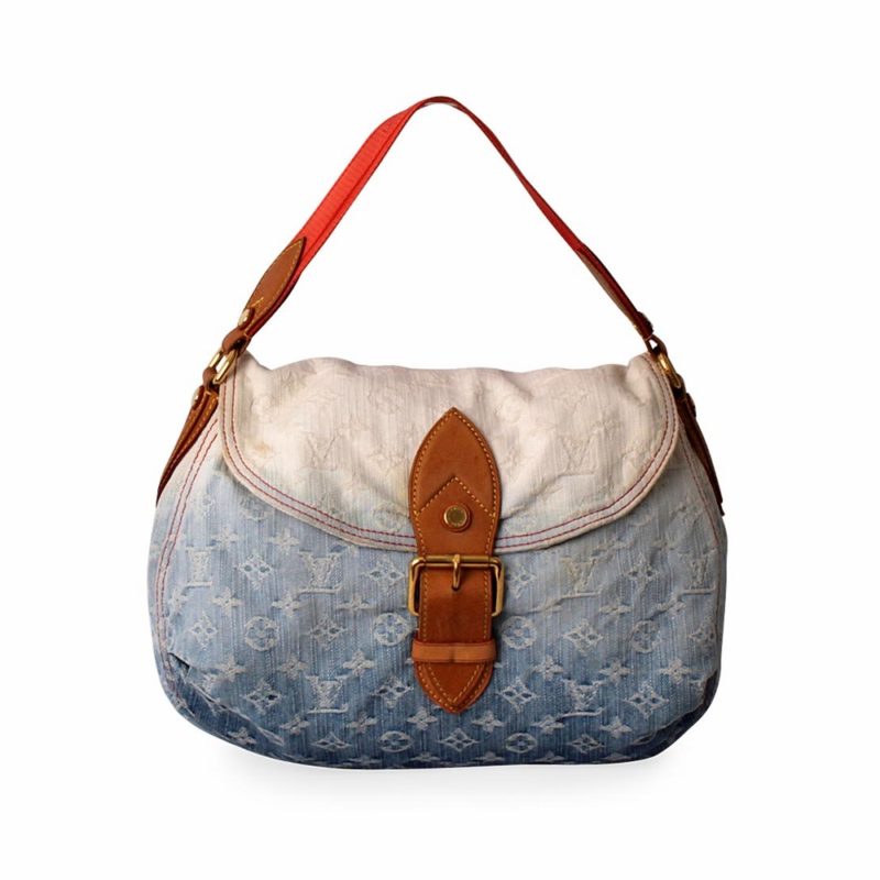 Louis Vuitton, Bags, Louis Vuitton Sunray In Blue Denim Monogram Denim