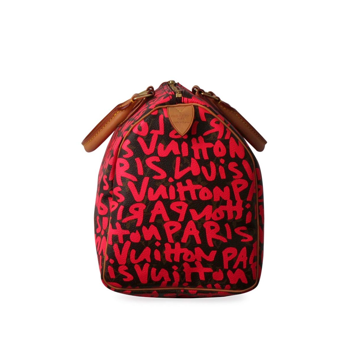 Louis Vuitton by Marc Jacobs Pink Speedy 30 Graffiti Bag at 1stDibs
