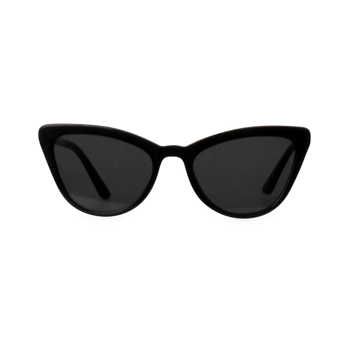 PRADA Cat Eye Sunglasses 01V Black | Luxity