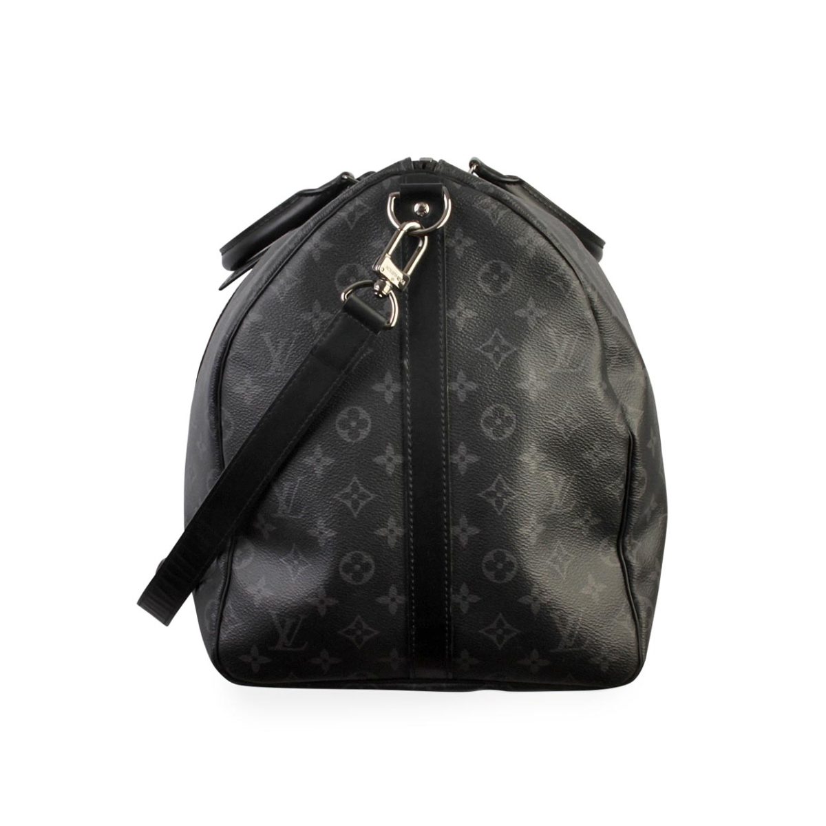 LOUIS VUITTON Monogram Eclipse Keepall Bandouliere 55 | Luxity