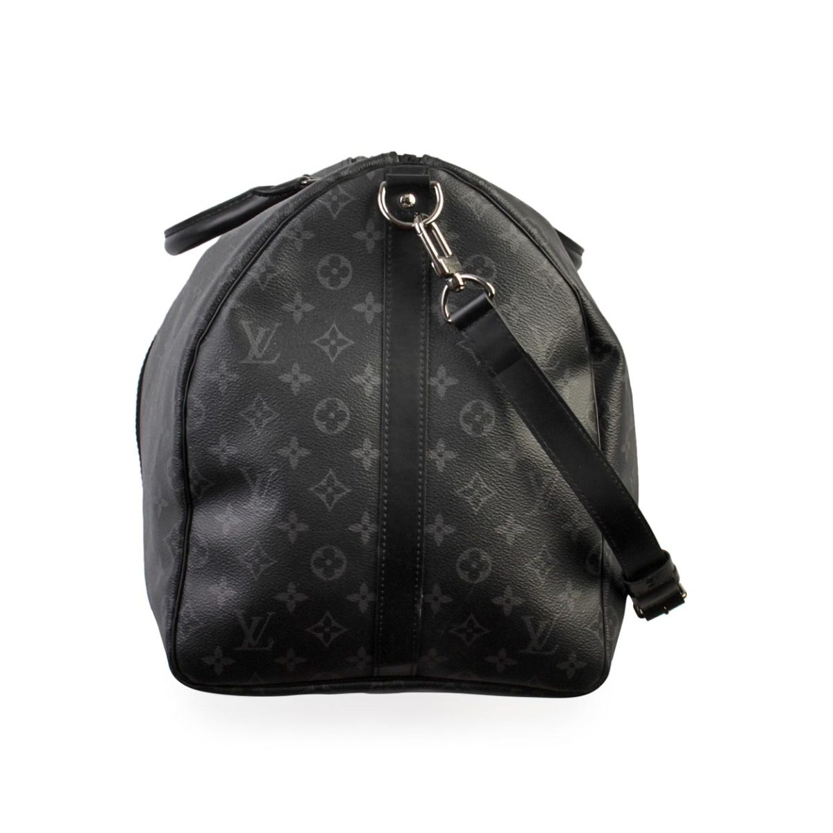 LOUIS VUITTON Monogram Eclipse Keepall Bandouliere 55 | Luxity