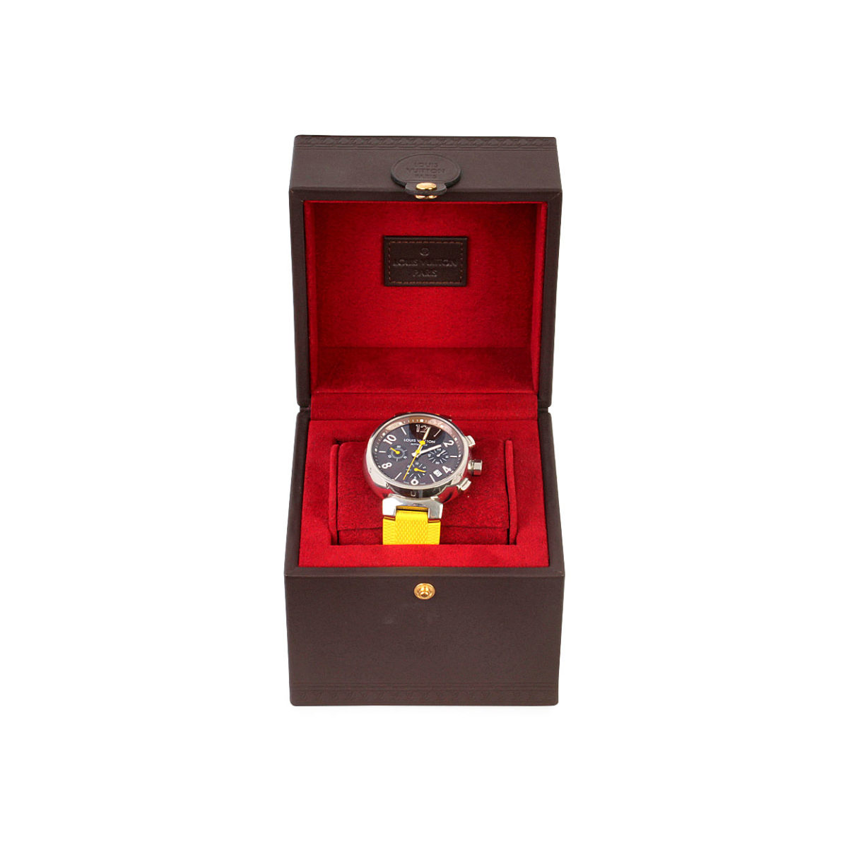 Louis Vuitton Pre-owned Louis Vuitton Chronograph Automatic Brown Dial  Men's Watch Q1121 - Pre-Owned Watches - Jomashop