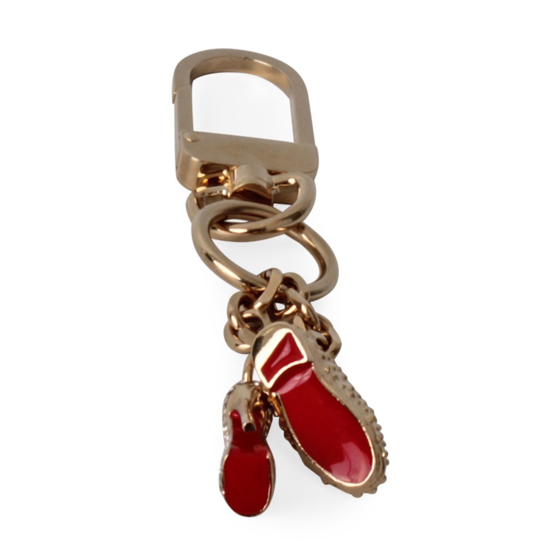 CHRISTIAN LOUBOUTIN Red Sole Key Chain Bag Charm | Luxity